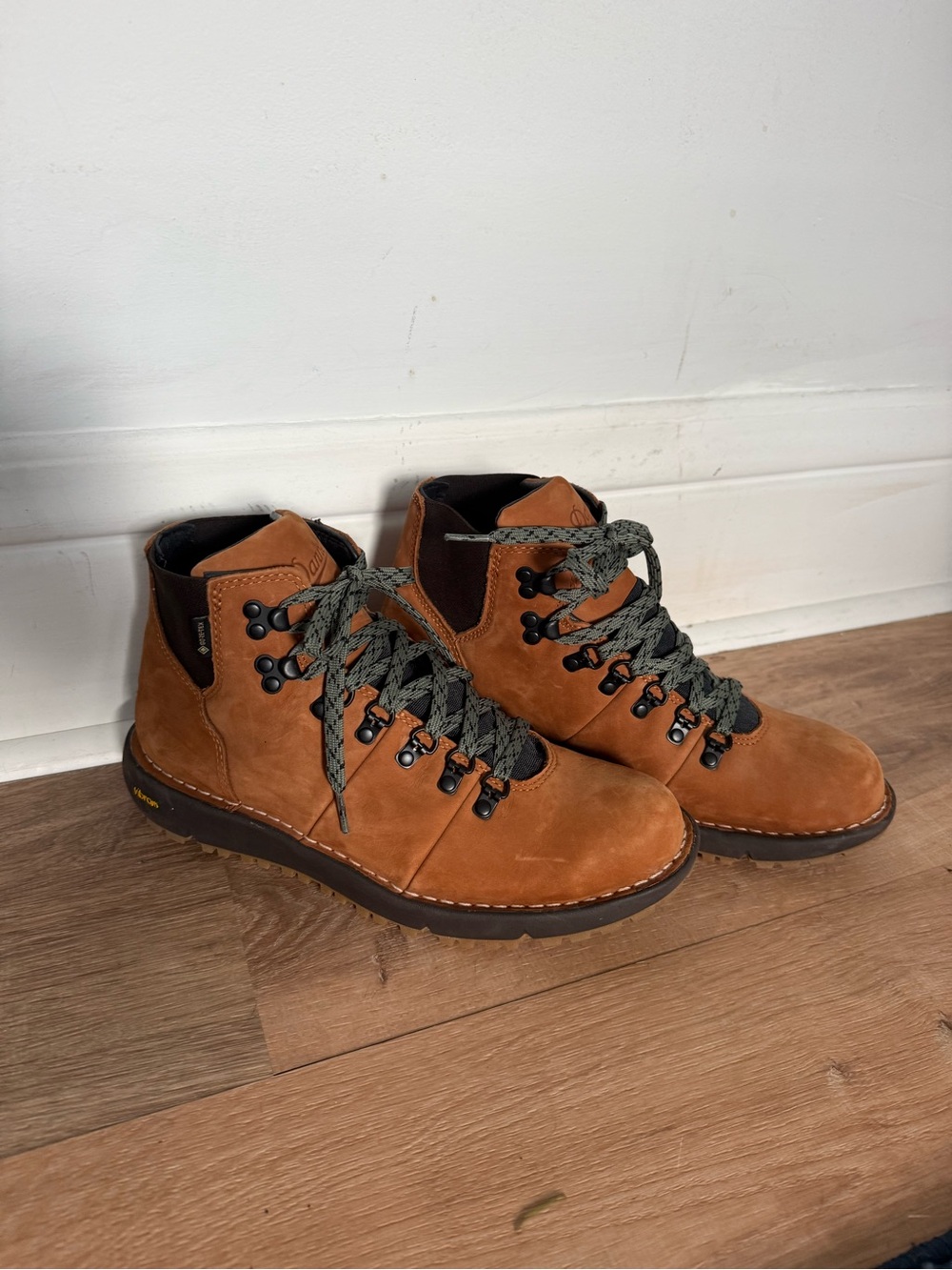 Danner Brown Lace-Up Boots